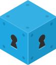 Isometric Platformer Blue Crate